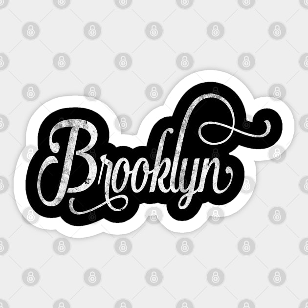 Brooklyn New York Sticker by wamtees